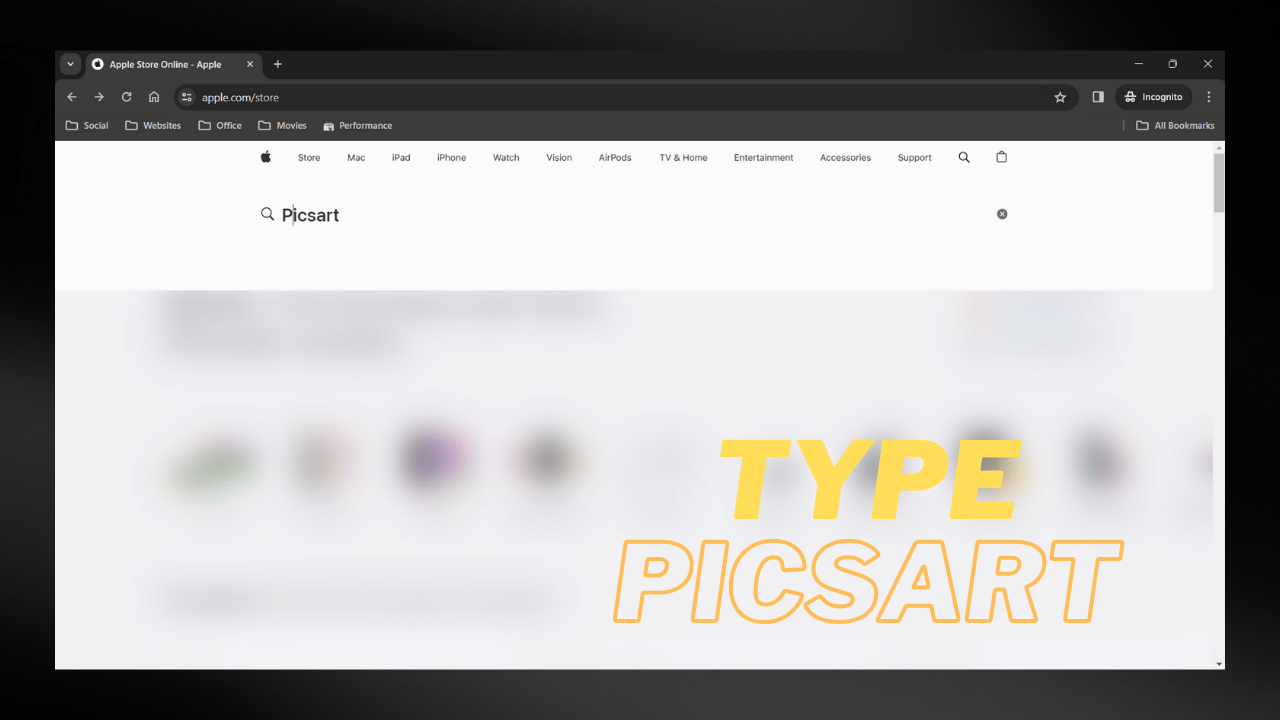 Type PicsArt