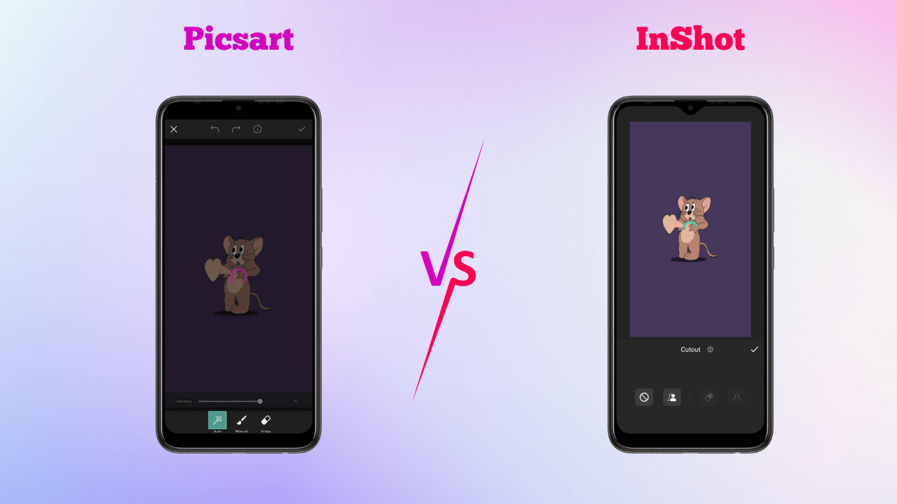 PicsArt vs. Inshot: Performance and Speed